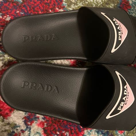 women's prada pool slides|prada wedges for women.